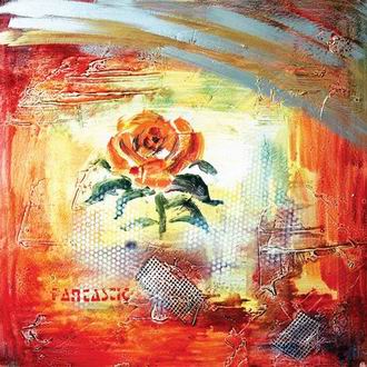 Colorful Flowers oil painting